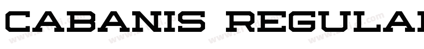 CABANIS Regular字体转换